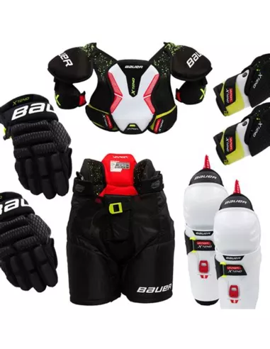 Bauer Xtend Protective Starter Kit Adjustable Size (Youth)