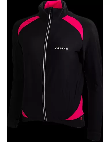 Craft Thermo Jacket XC (Zwart/Roze)