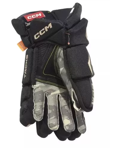 CCM HG Tacks AS-V PRO Hockey Gloves (Senior) ZwartWit