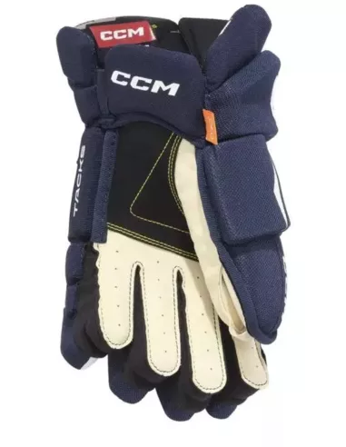 CCM HG Tacks AS580 Hockey Gloves (Junior) NavyWit