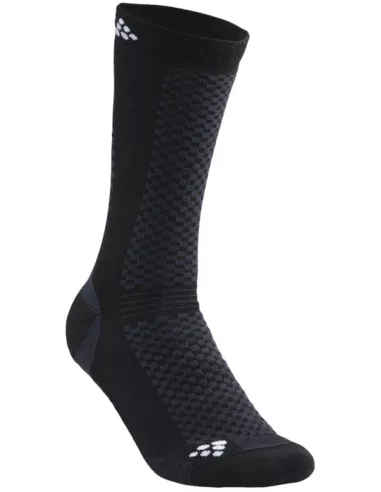 Craft Warm Mid Sock 2 Pack (Zwart)